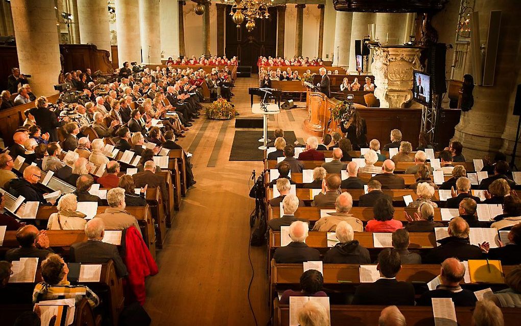 De nationale synode in 2011 in Dordrecht. beeld RD, Henk Visscher