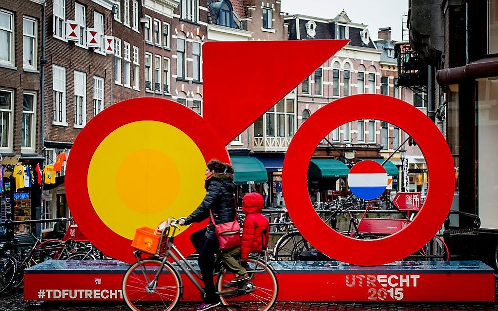 UTRECHT. Logo Tour de France. beeld ANP