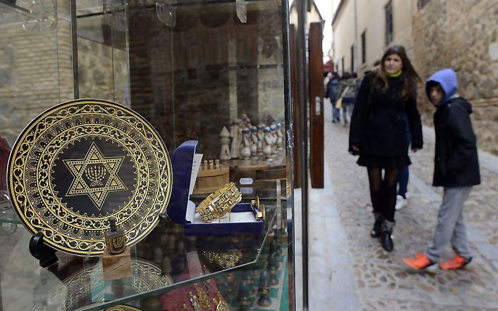 Joodse wijk in Toledo, Spanje. Beeld AFP