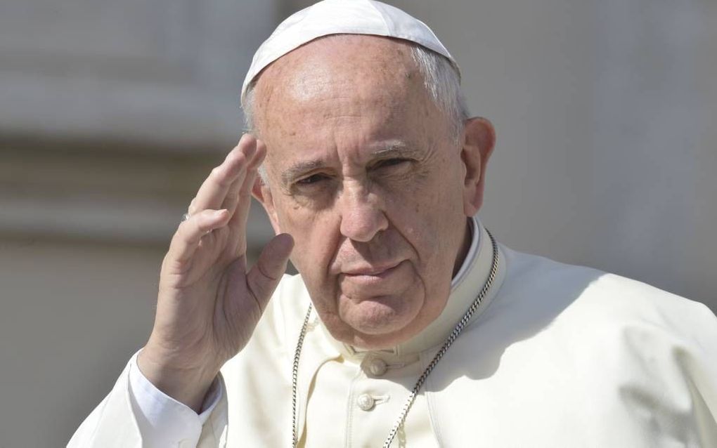 Paus Franciscus. beeld AFP