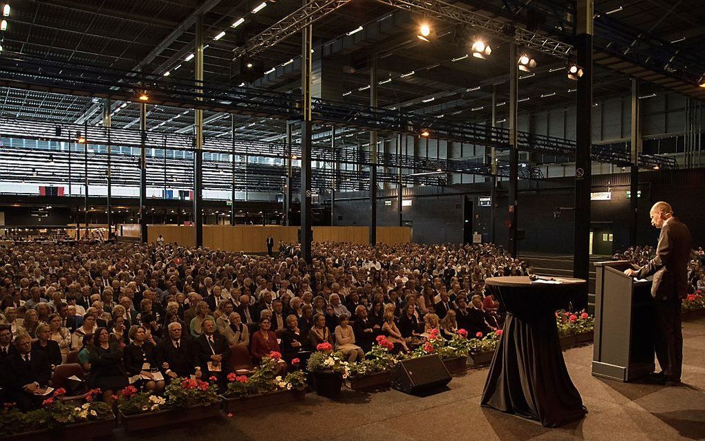 Toespraak door ZGG-directeur P. Eikelboom. beeld Jos Heikoop