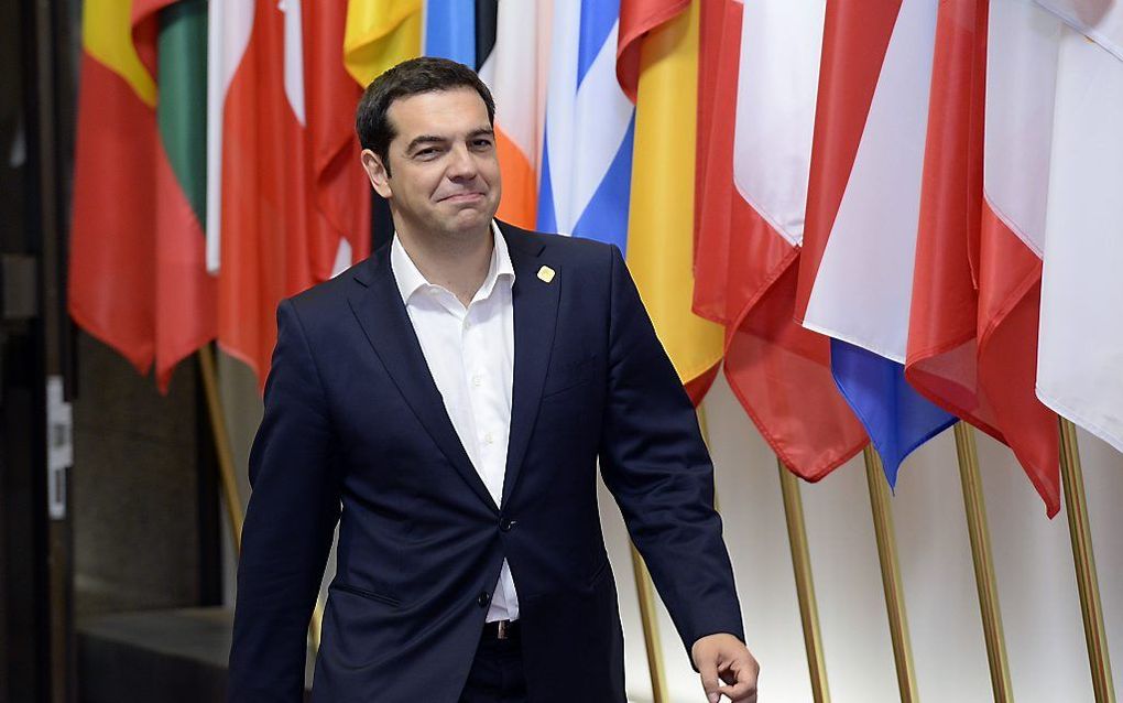 Tsipras. beeld AFP