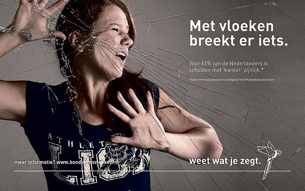 Poster Bond tegen vloeken