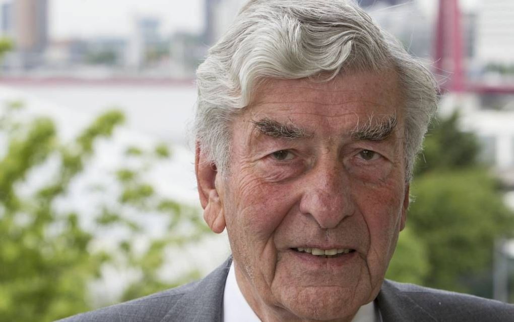 Oud-premier Ruud Lubbers: Ik zomaar een voorbeeld van het verschijnsel mens. beeld Anton Dommerholt