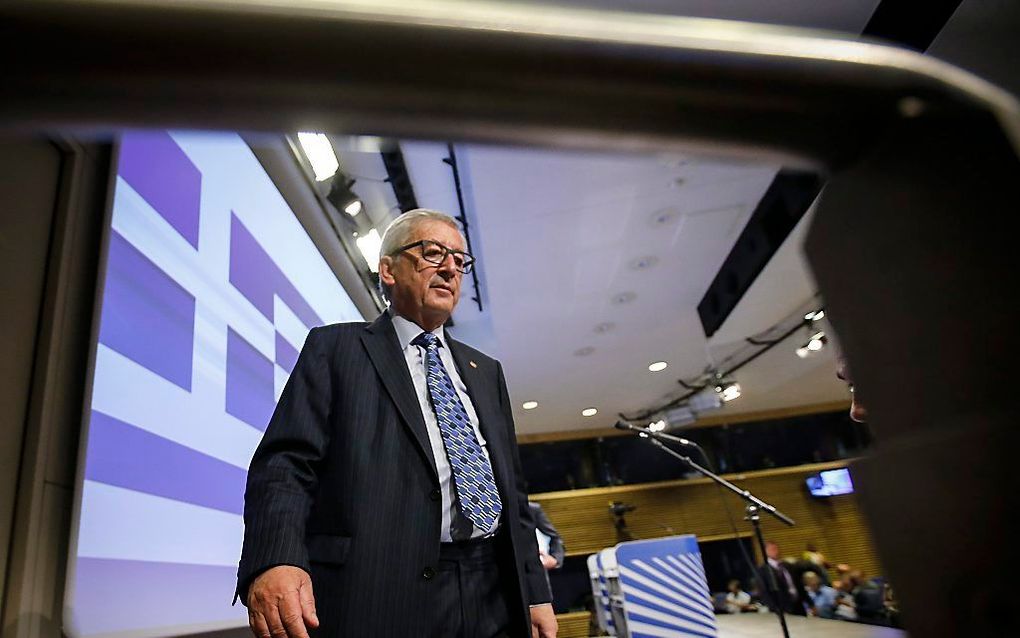 Juncker. beeld EPA