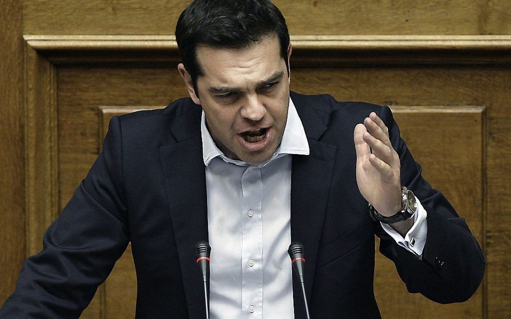 Tsipras. beeld AFP