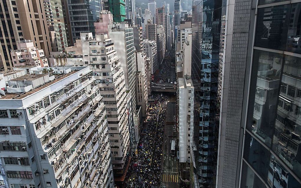 Hongkong. beeld AFP