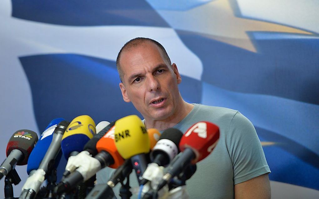 Varoufakis. Beeld AFP