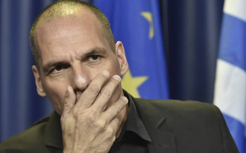 Varoufakis. Beeld AFP