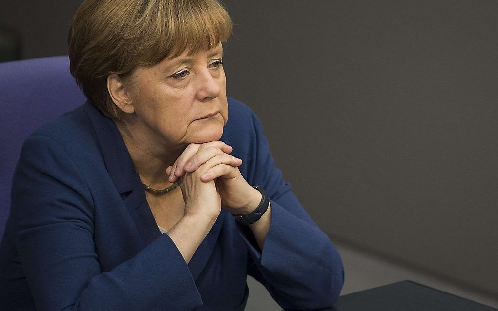 Merkel. Beeld AFP