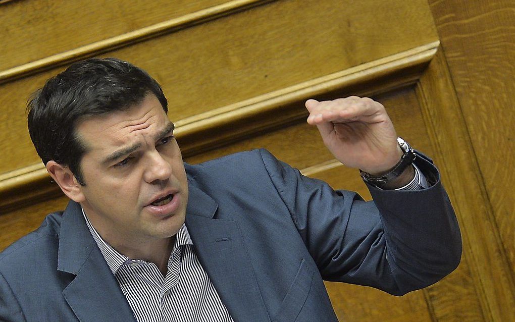 Tsipras. beeld AFP