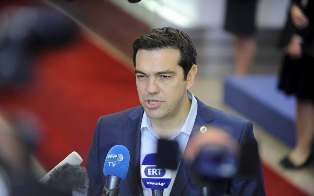 Tsipras. Beeld EPA