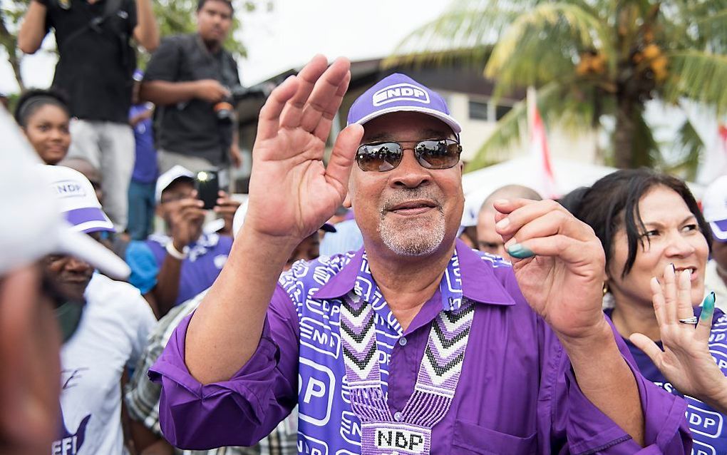 Bouterse. beeld AFP