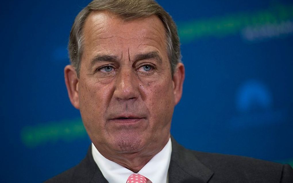 John Boehner. beeld EPA