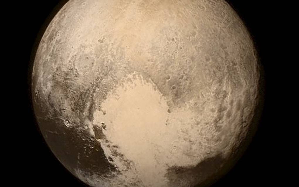 Pluto. beeld NASA