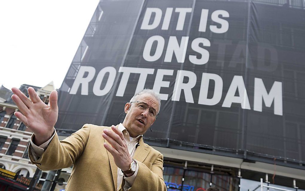 Burgemeester Aboutaleb van Rotterdam. beeld ANP