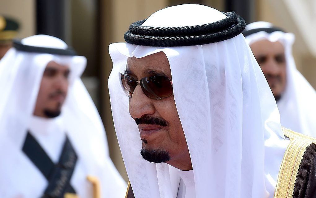 Koning Salman bin Abdulaziz van Saudi-Arabië. Beeld AFP