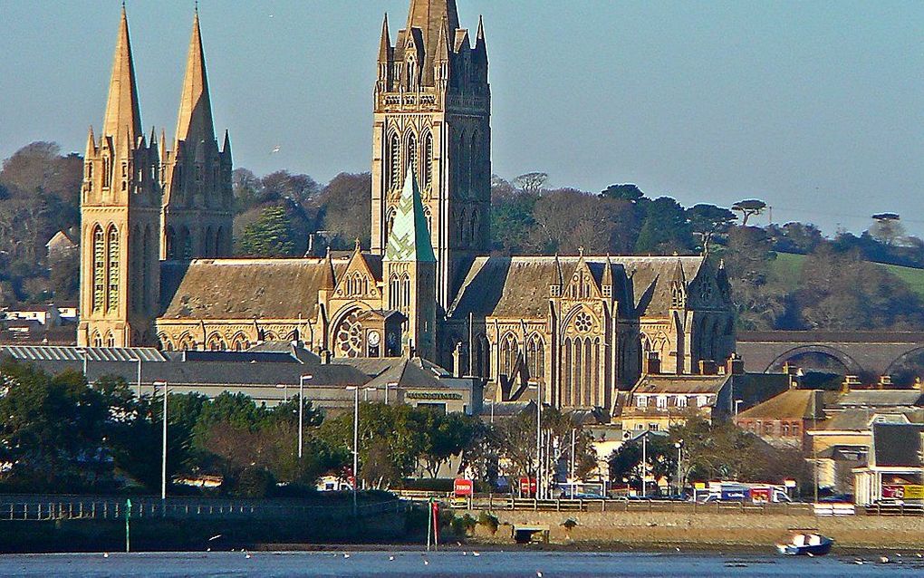 De anglicaanse kathedraal van Truro (Cornwall). beeld Wikimedia