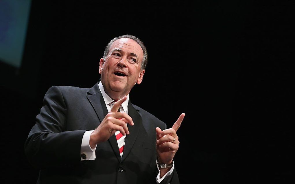 Mike Huckabee. Beeld AFP