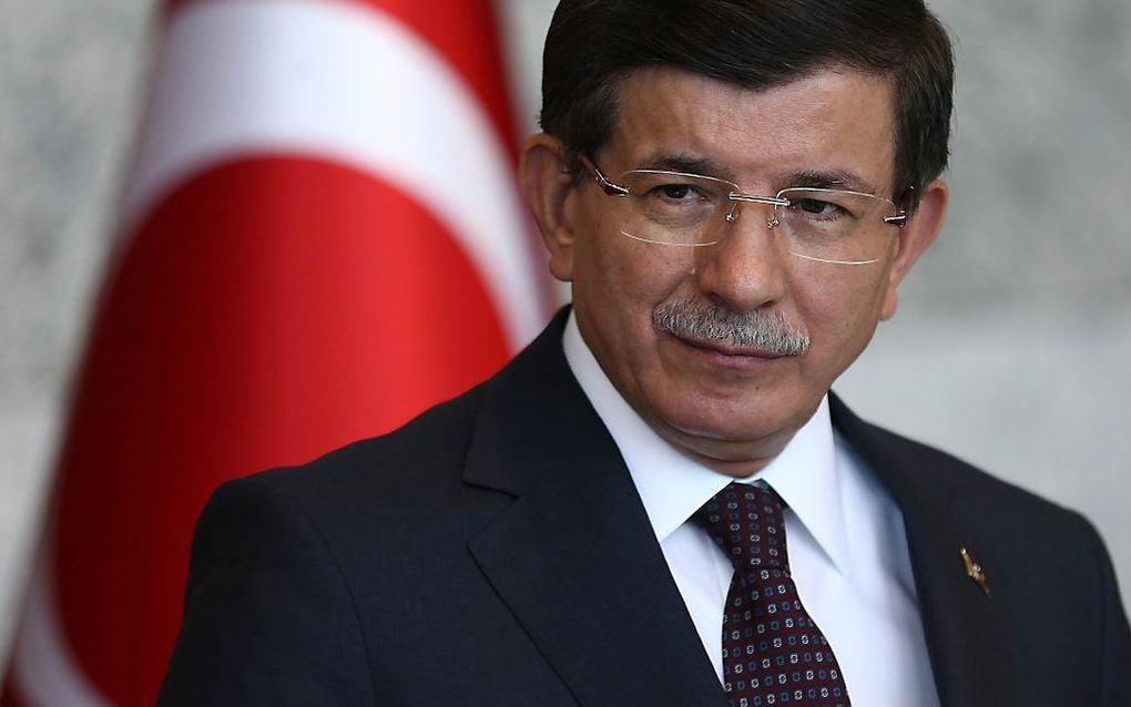 Davutoglu. Beeld AFP