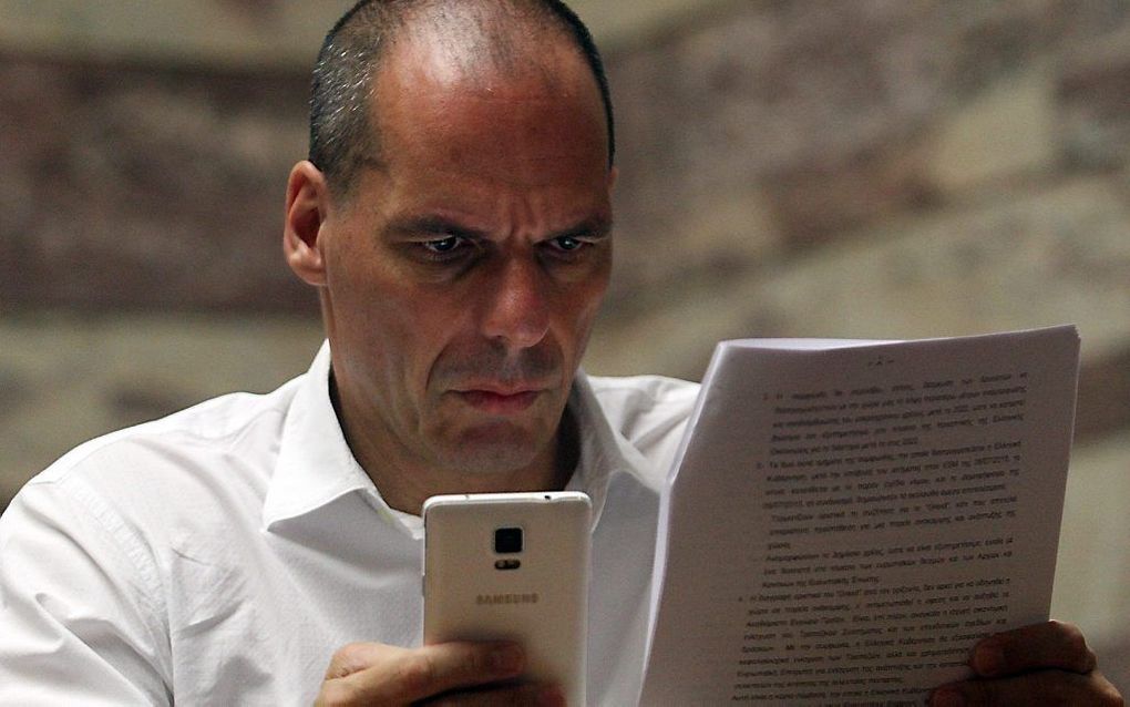 Varoufakis. Beeld EPA