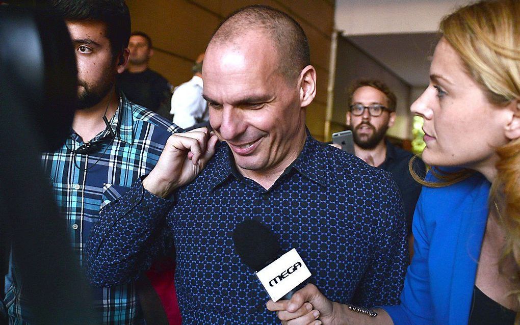 Varoufakis. Beeld AFP