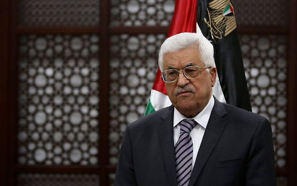 Abbas wil dat de aanslag op het huis waarbij een Palestijnse peuter omkwam deel gaat uitmaken van de lopende zaak tegen Israël bij het Internationaal Strafhof.  beeld EPA