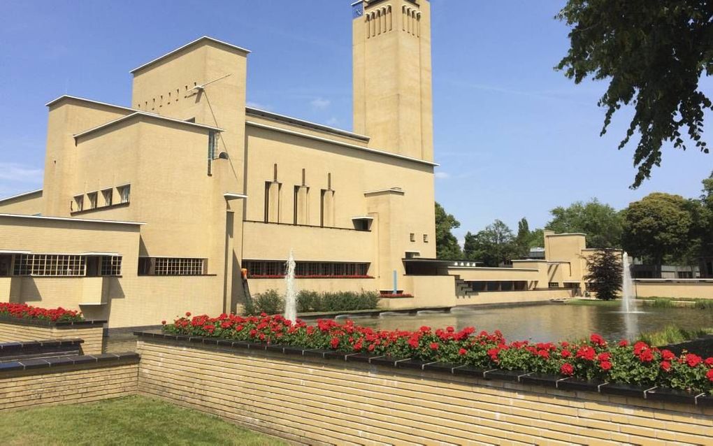 Hilversum staat stil bij 100 jaar Dudok in de Gooise stad. Belangrijkste ontwerp van de architect is het Hilversumse raadhuis.  beeld RD