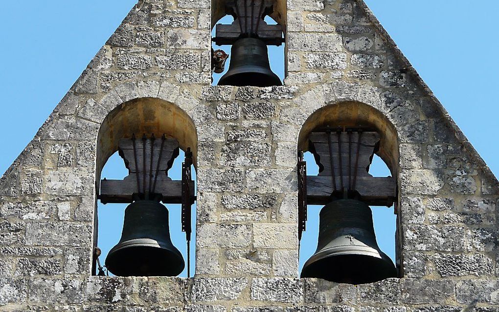 De klokken in de kerk van Sainte-Nathalène in de Dordogne. beeld Père Igor