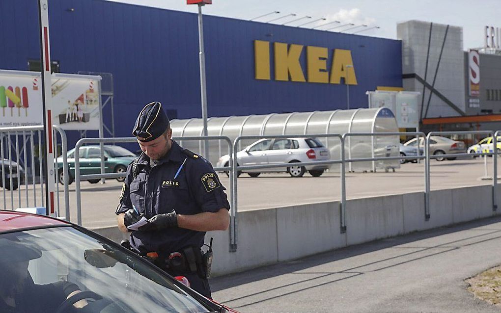 De IKEA-vestiging in het Zweedse Västerås. beeld AFP