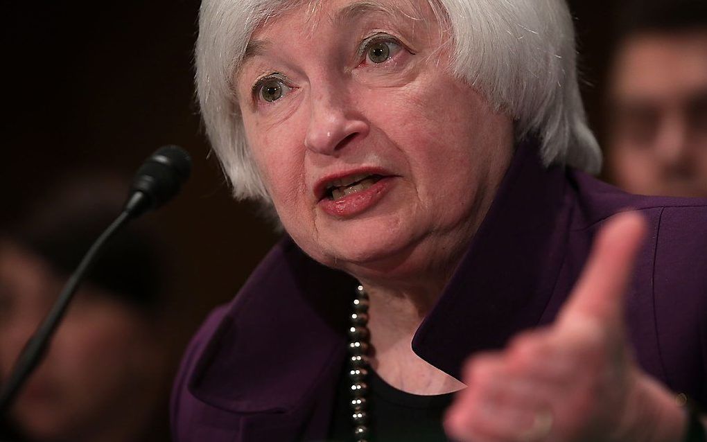 Janet Yellen. beeld AFP