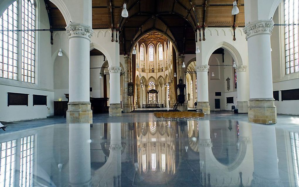 Grote Kerk Den Haag.                                  Beeld Frank van Rossum