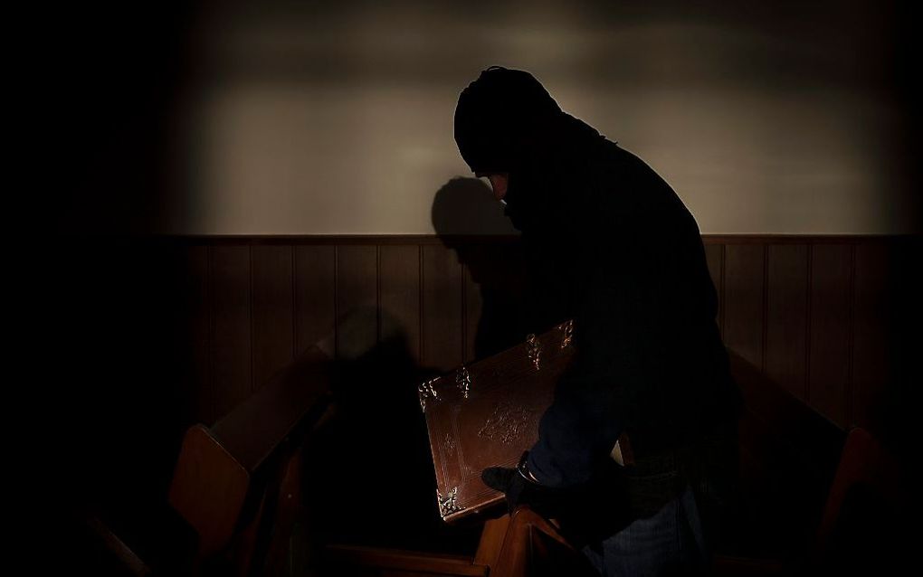 Het aantal diefstallen in Belgische kerken stijgt.   beeld André  Dorst