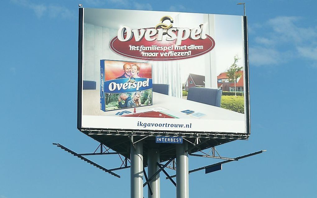 Billboard langs de A12. Beeld SGP