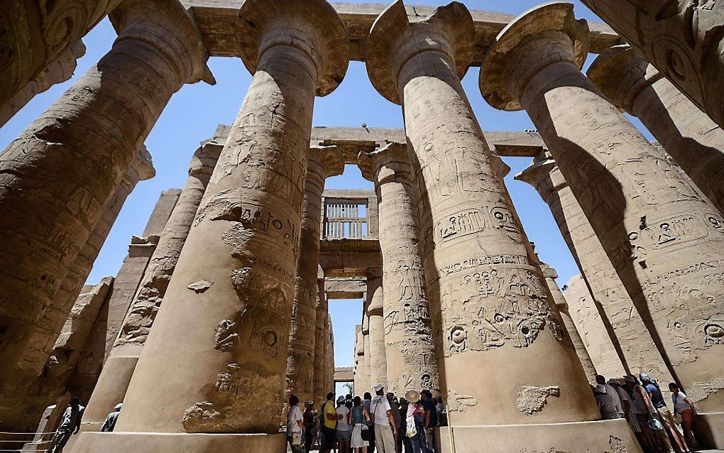 Toeristen in het Egyptische Luxor. Beeld AFP