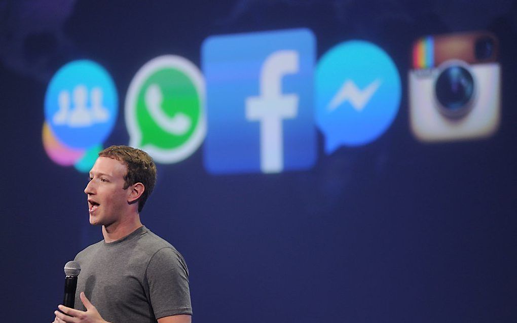 Zuckerberg. beeld AFP