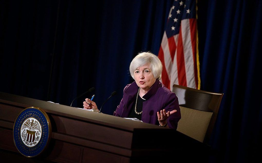 Janet Yellen. beeld AFP