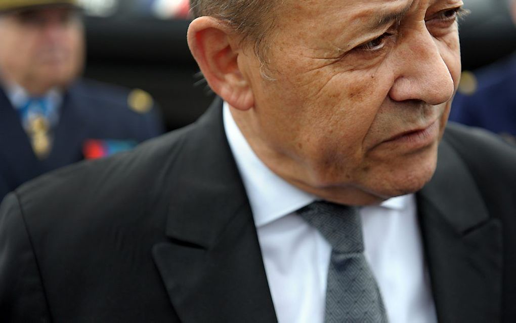 Jean-Yves Le Drian. beeld AFP