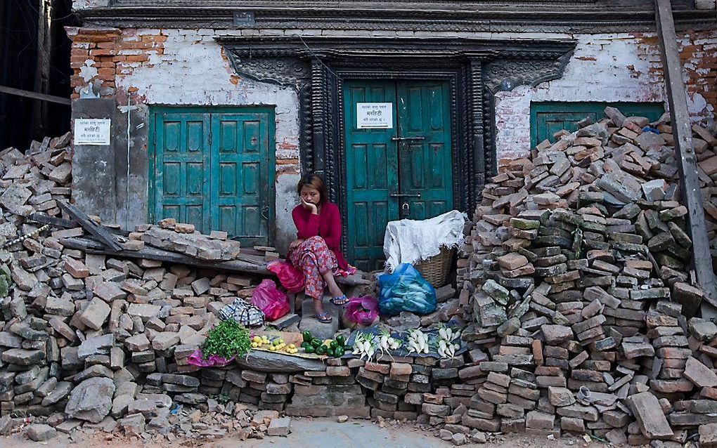 Dankzij giften aan Giro555 hebben tot nu toe meer dan 200.000 mensen in Nepal hulp gekregen. Het meeste geld ging naar onderdak, de aanleg van drinkwatervoorzieningen en de bouw van toiletten in het door aardbevingen getroffen land. beeld AFP