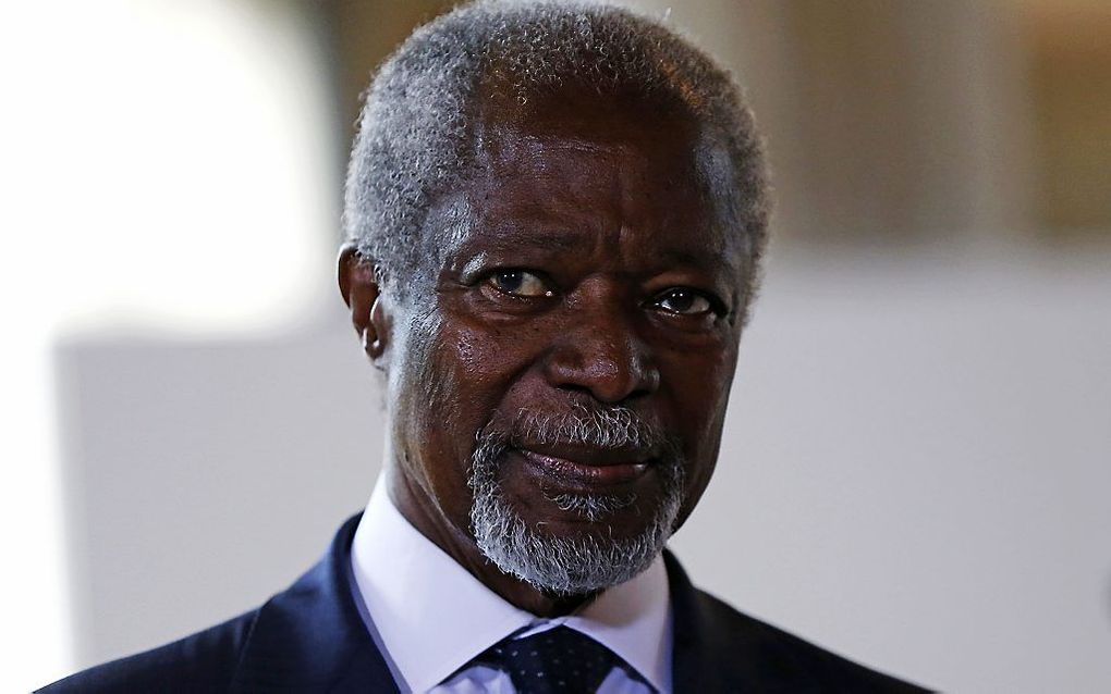 Kofi Annan. beeld AFP