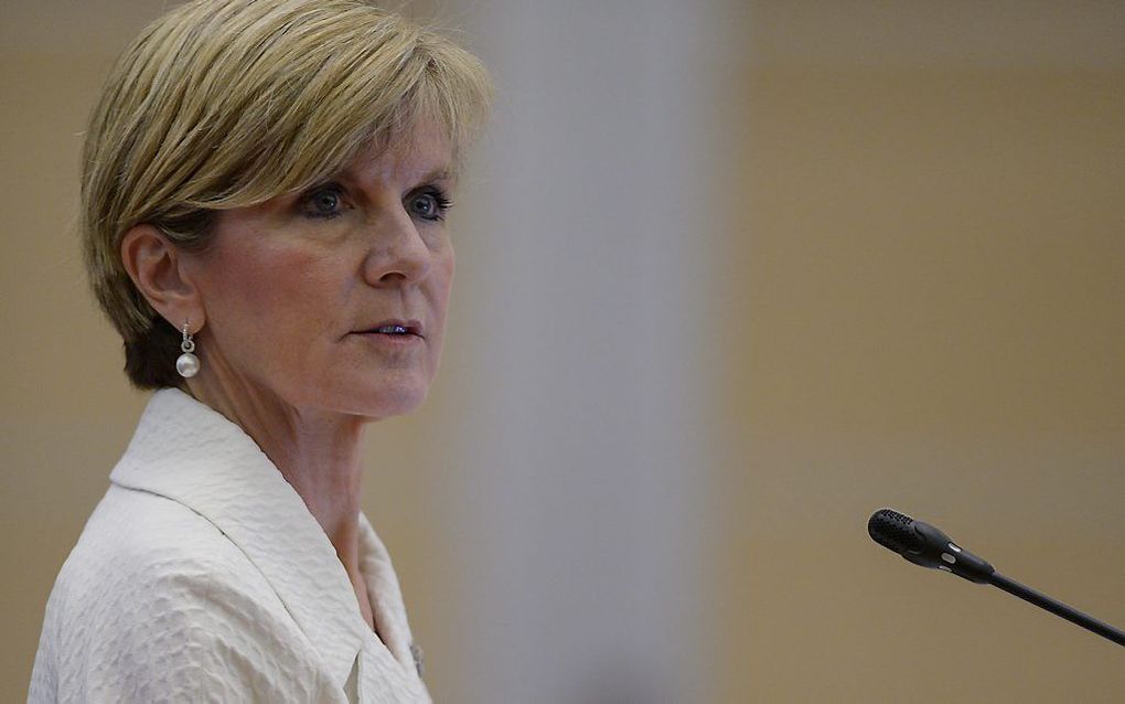 Julie Bishop. beeld AFP