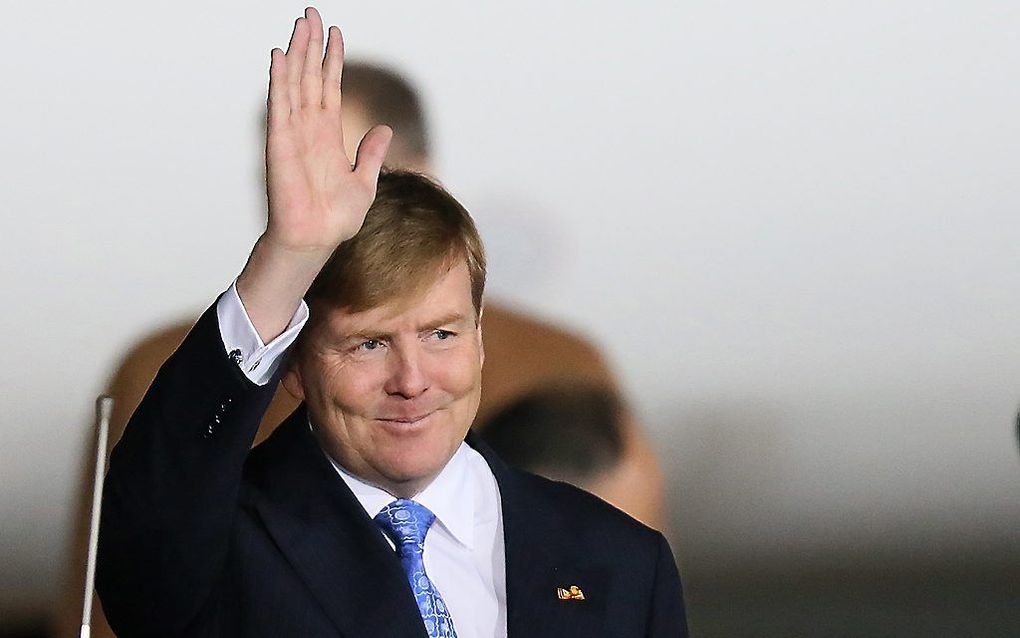 Koning Willem-Alexander. beeld EPA