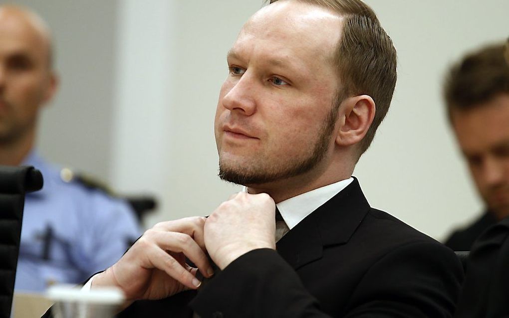 Breivik. Beeld AFP