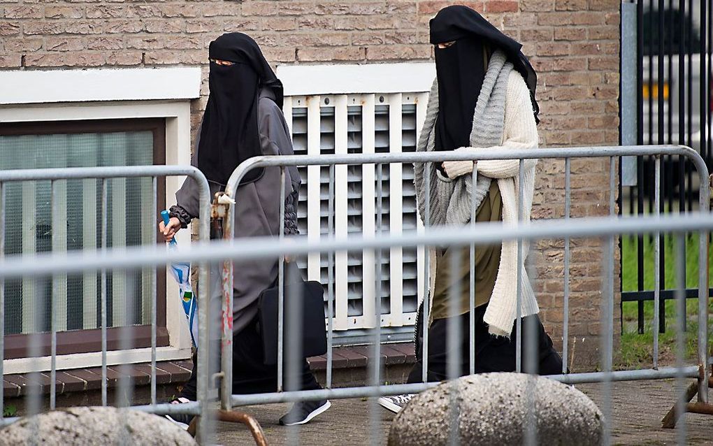 Bezoekers bij het jihadproces. Beeld ANP