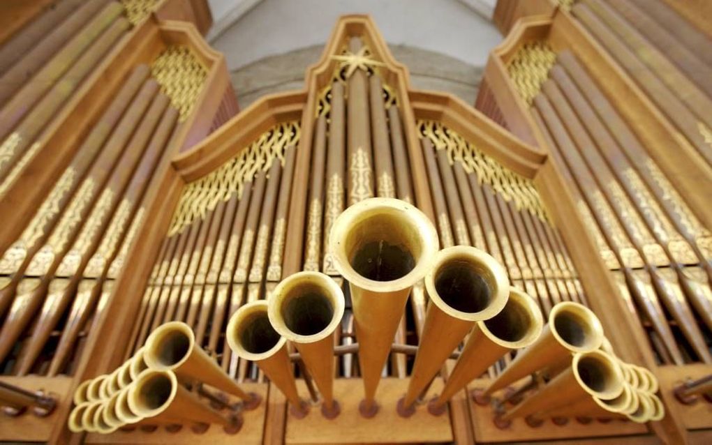 Het orgel in de Nicolaikerk in Utrecht. Beeld Sjaak Verboom