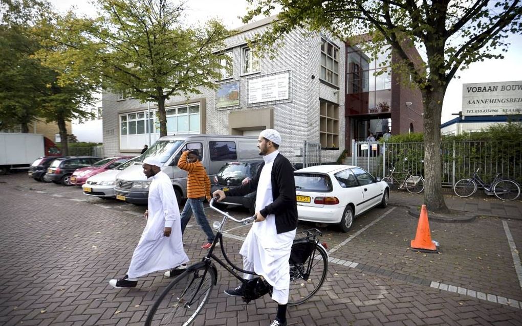 Orthodoxe moslims in Den Haag. beeld ANP