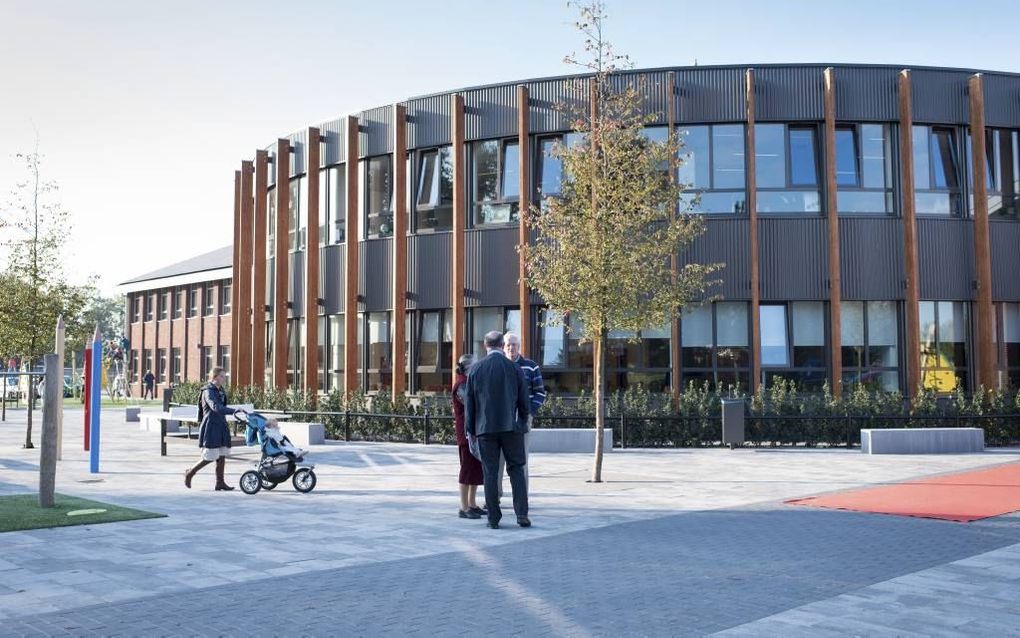 Exterieur Eben-Haëzerschool Barneveld. Foto Niek Stam