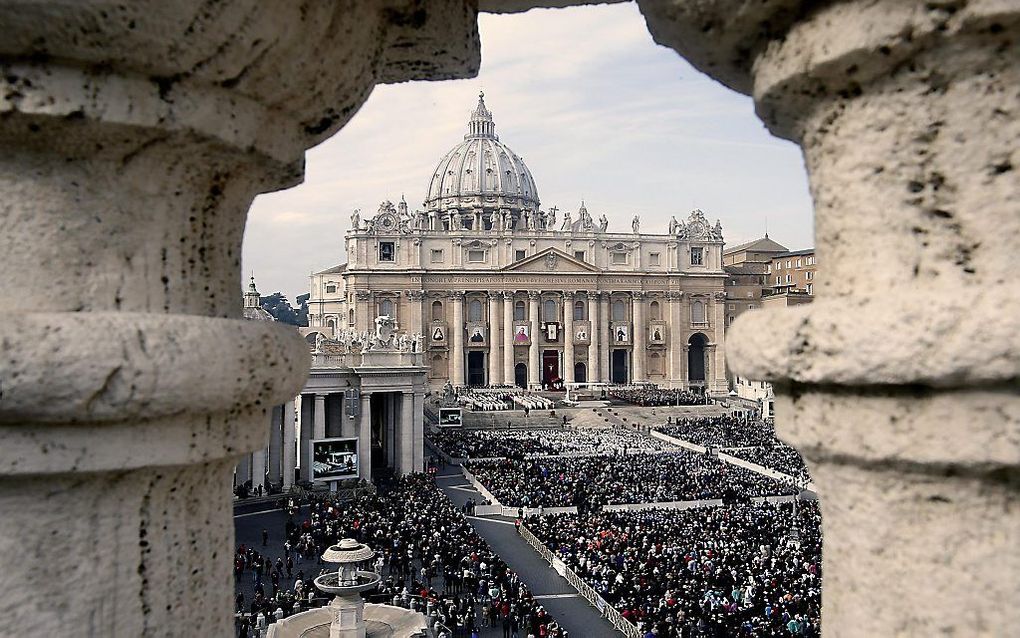 Het Vaticaan presenteert elk jaar in oktober een statistisch overzicht van kerkelijke activiteiten wereldwijd. Beeld ANP.