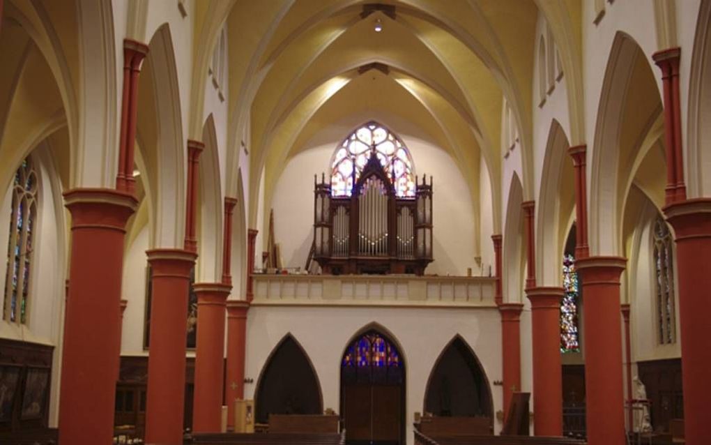 Het orgel in de Sint-Josephkerk in Utrecht. Beeld www.utrechtorgelland.nl