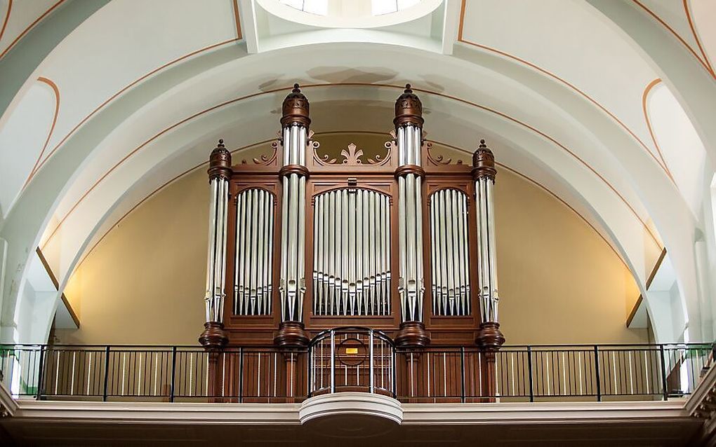 Het orgel van Van den Heuvel in Glasgow. Beeld Gerri Campbell Photography